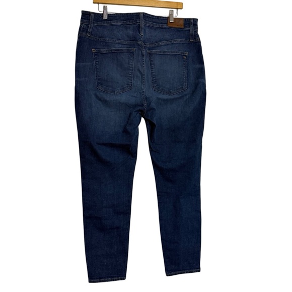 Madewell Curvy High-Rise Skinny Denim Jeans Sz34 Stretch/ Comfy - Picture 7 of 16